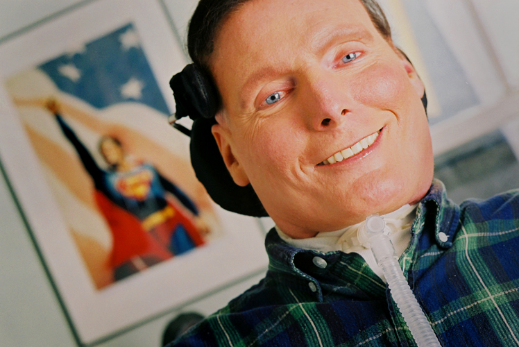 Superman Christopher Reeve : At Home in Connecticut : USA Superman Christopher Reeve : At Home in Connecticut : USA