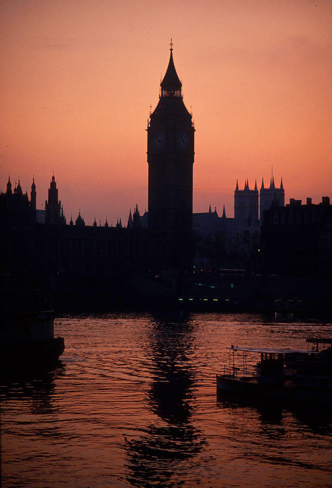 Big Ben Houses of Parliament : London : UK