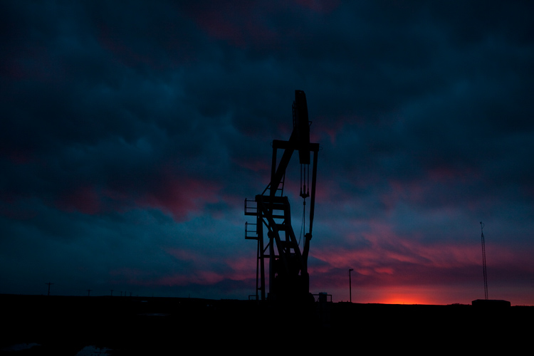 Oil and Sky : Dickinson : North Dakota