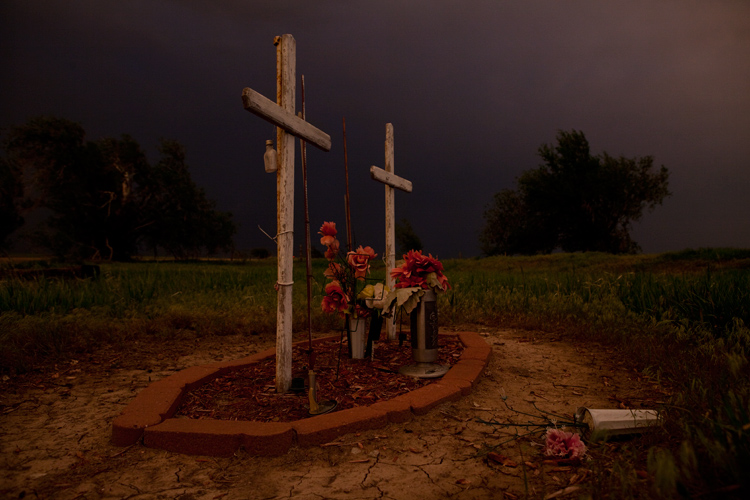 Road Side Shrine : Near Dodge City : Kansas