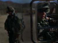US Troops Train for Deployment to Iraq : NTC California : USA