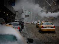 Winter Storm in the City : Lexington Av & 53rd St : NYC