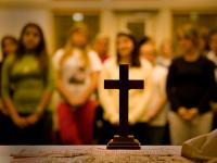 Cross : Mass in School : New England