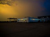 The Gas Station and The Sky : Highway 59 : Texas
