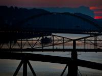 City of Bridges at Dusk : Pittsburgh : USA