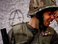 Weeping Soldier : Bosnian Civil War