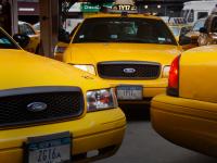 Yellow Cab Central : Gas Station 9th Av : New York City