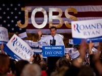 Romney Addresses Supporters : Columbus : Ohio
