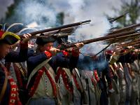 The Right to Bear Arms Goes Back a Long Way : Reenactment of War of Independence