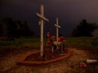 Road Side Shrine : Near Dodge City : Kansas