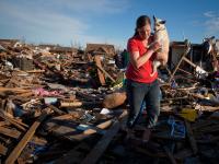 Rescue of Little Dog : Moore Tornado : Oklahoma