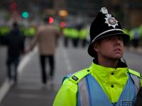 Police Enforce Press Ban at EDL March : Bradford : UK