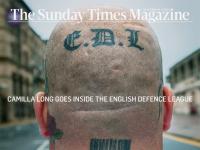 EDL Story on the Sunday Times Magazine Cover Photo by Jez Coulson : Shot in Bradford : UK
