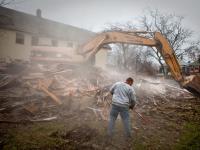 Demolition in Detroit : Cheveux Street : Detroit 