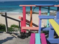 Nipper's Beach Bar; Guana Cay Bahamas