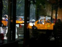 Taxi Floating in my Dreams : Diner 9th Av and 23rd : NYC